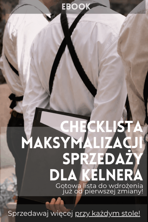 Checklista: checklista sprzedaży kelnerskiej