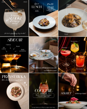 30 DNI CONTENTU DLA RESTAURACJI Gotowe grafiki do edycji w Canva